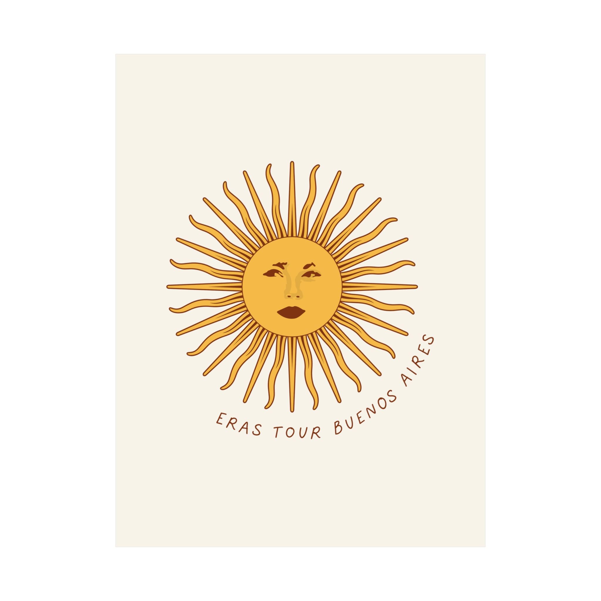 Olé, Olé, Olé Taylor! Buenos Aires Eras Tour Poster