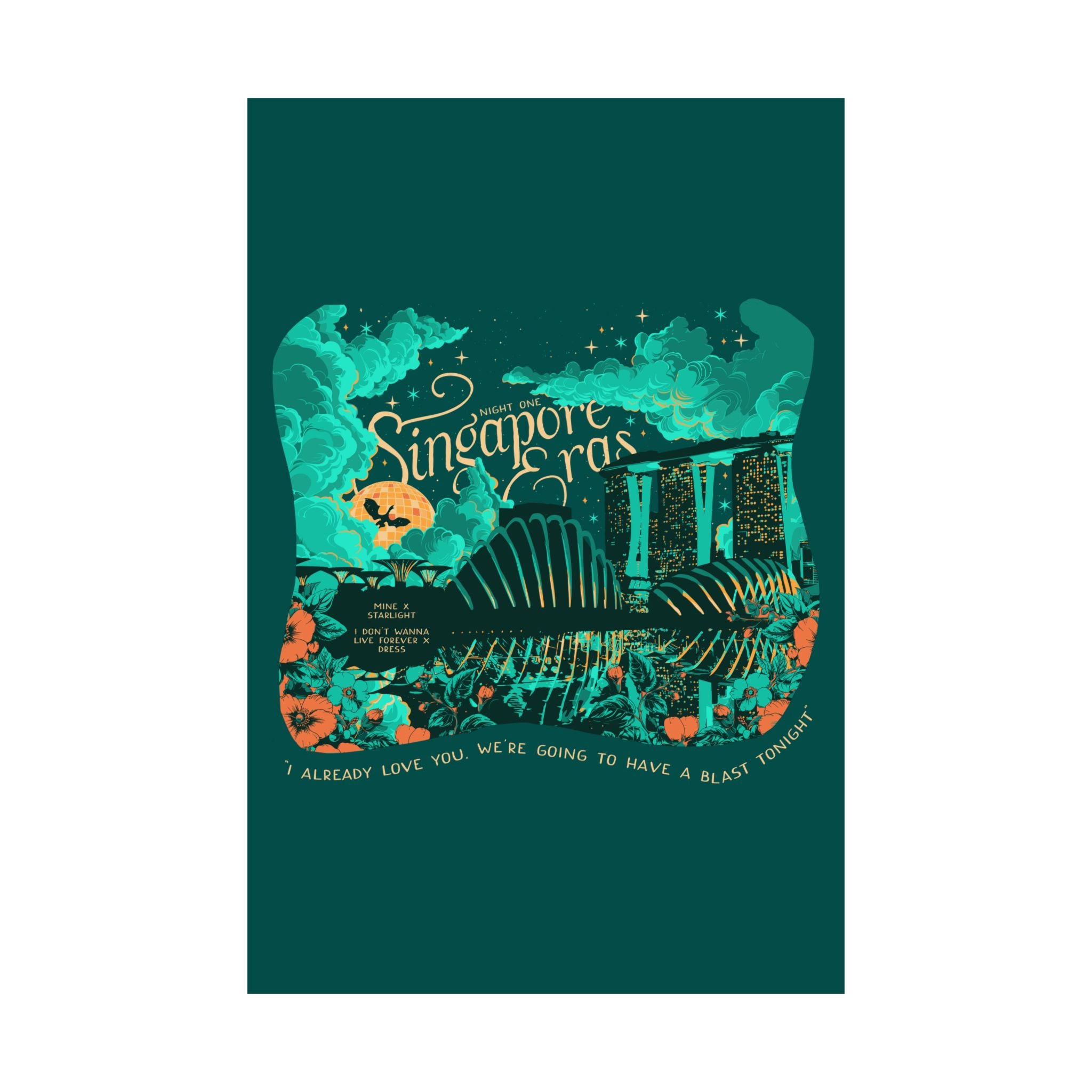 Night One Singapore Eras Poster