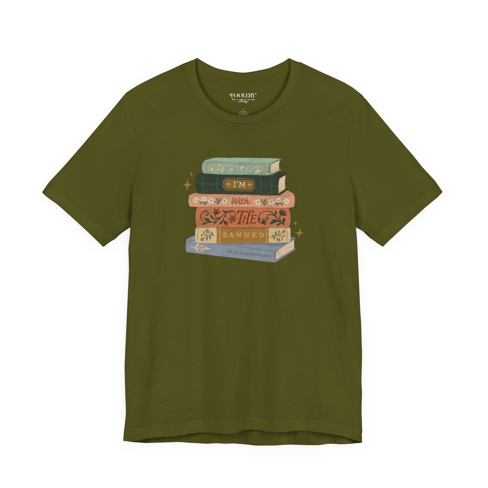 I'm With The Banned Bella Canvas Soft Tee