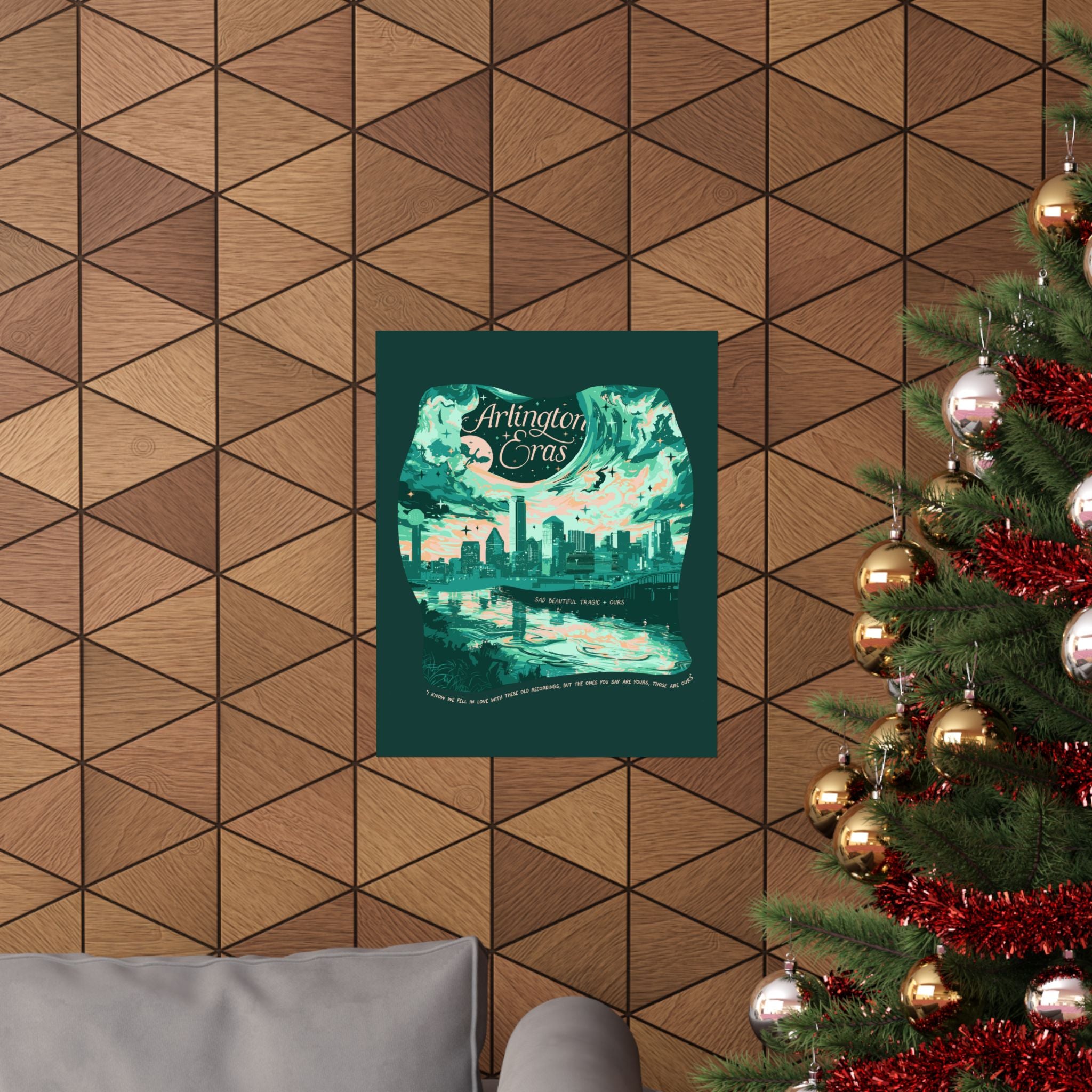 Emerald Night One Arlington Eras Tour Poster