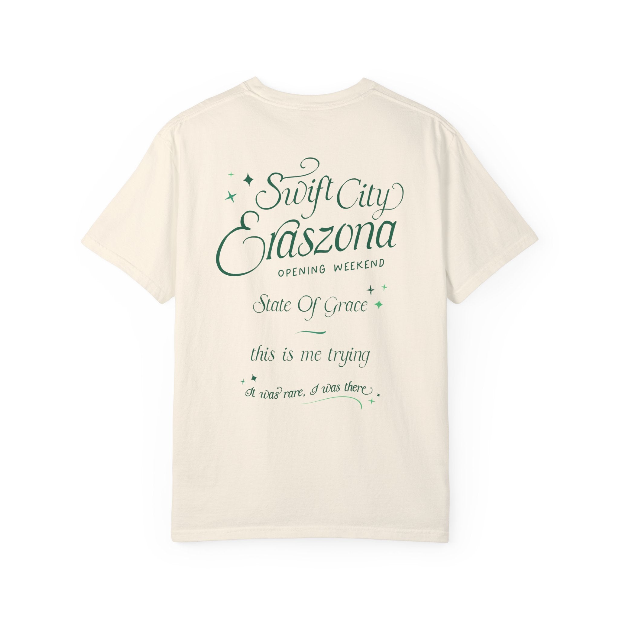 Night Two Glendale, Eraszona Eras Tee