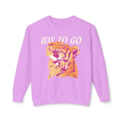 Way To Go Tiger Lightweight Comfort Colors Crewneck