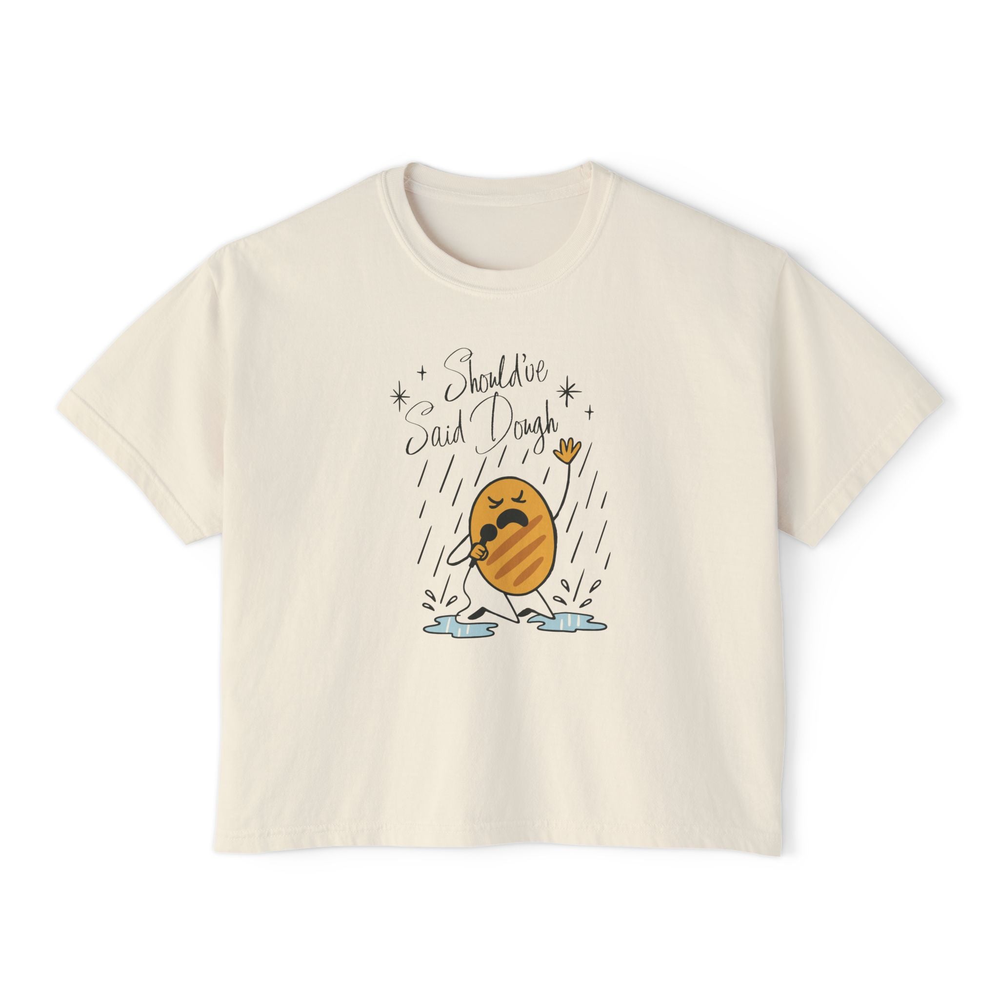 Should've Said Dough Crop Top