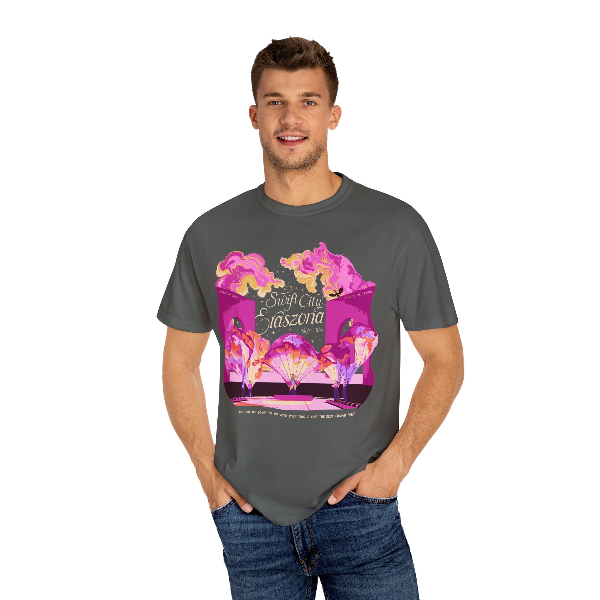 Night Two Glendale, Eraszona Eras Tee