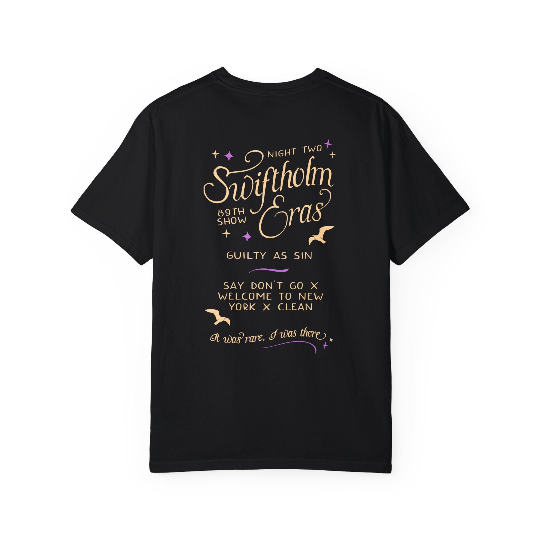 Night Two Swiftholm Eras Tour Tee