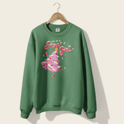 Life of a Snow Girl Crewneck in Light Green