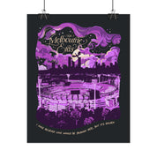 Black Night Three Melbourne Eras Tour Poster