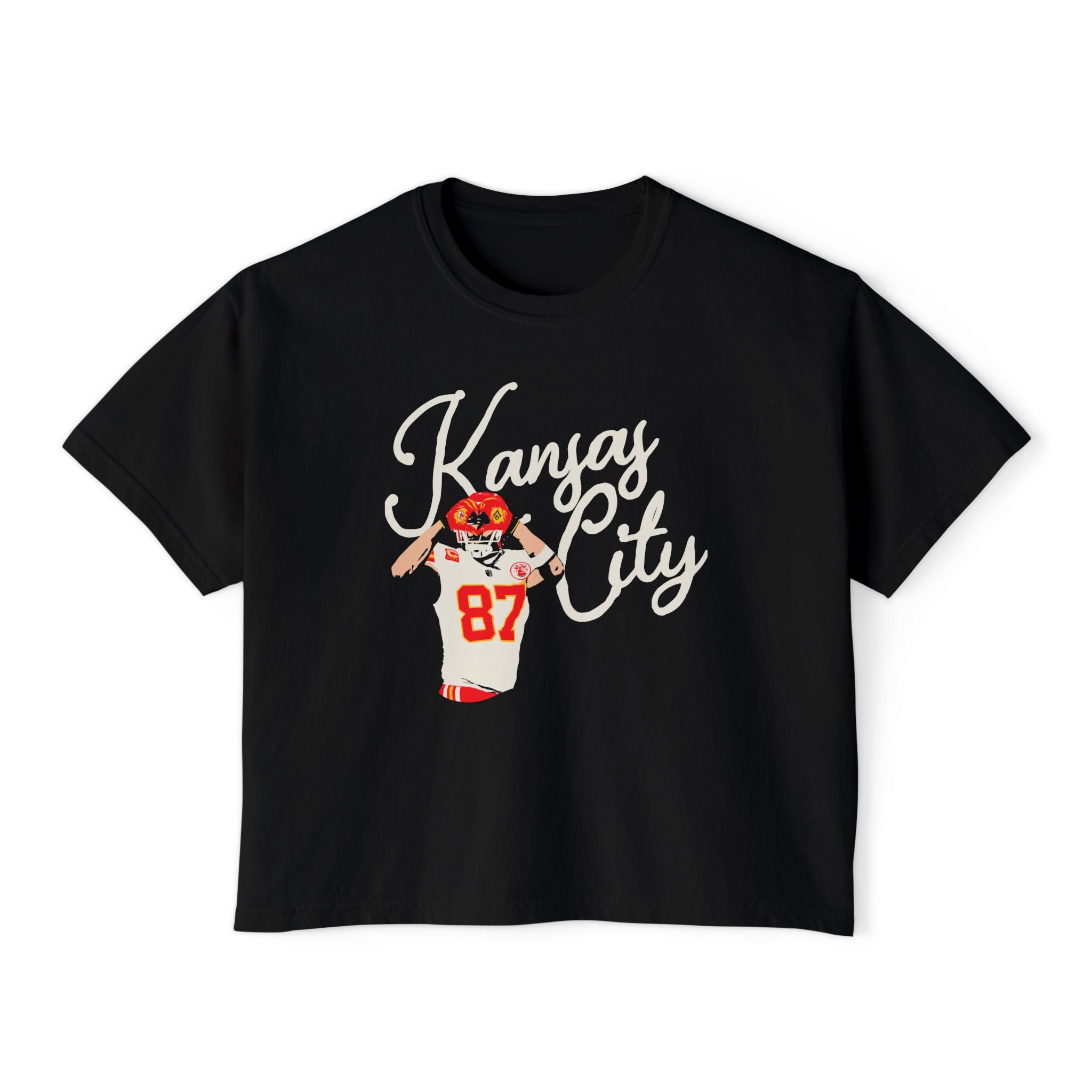 Kansas City Heart Hands Crop Top