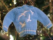 Knit Cardigan Ornaments