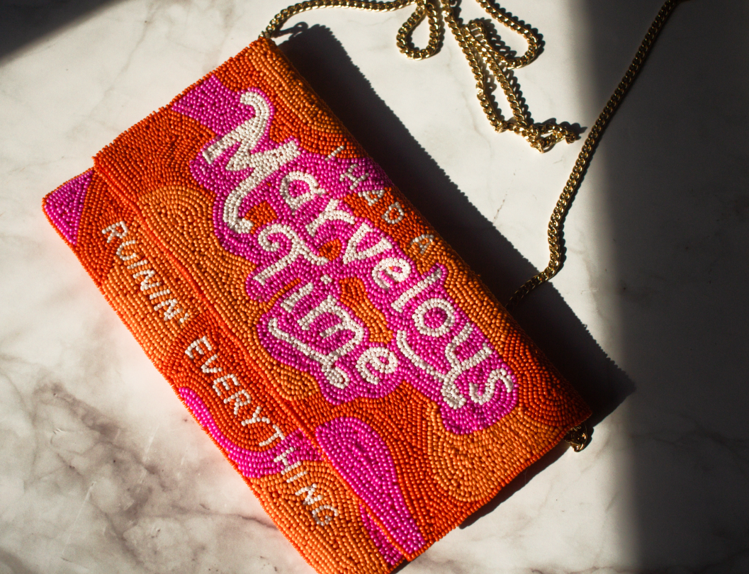 Marvelous Time Beaded Bag