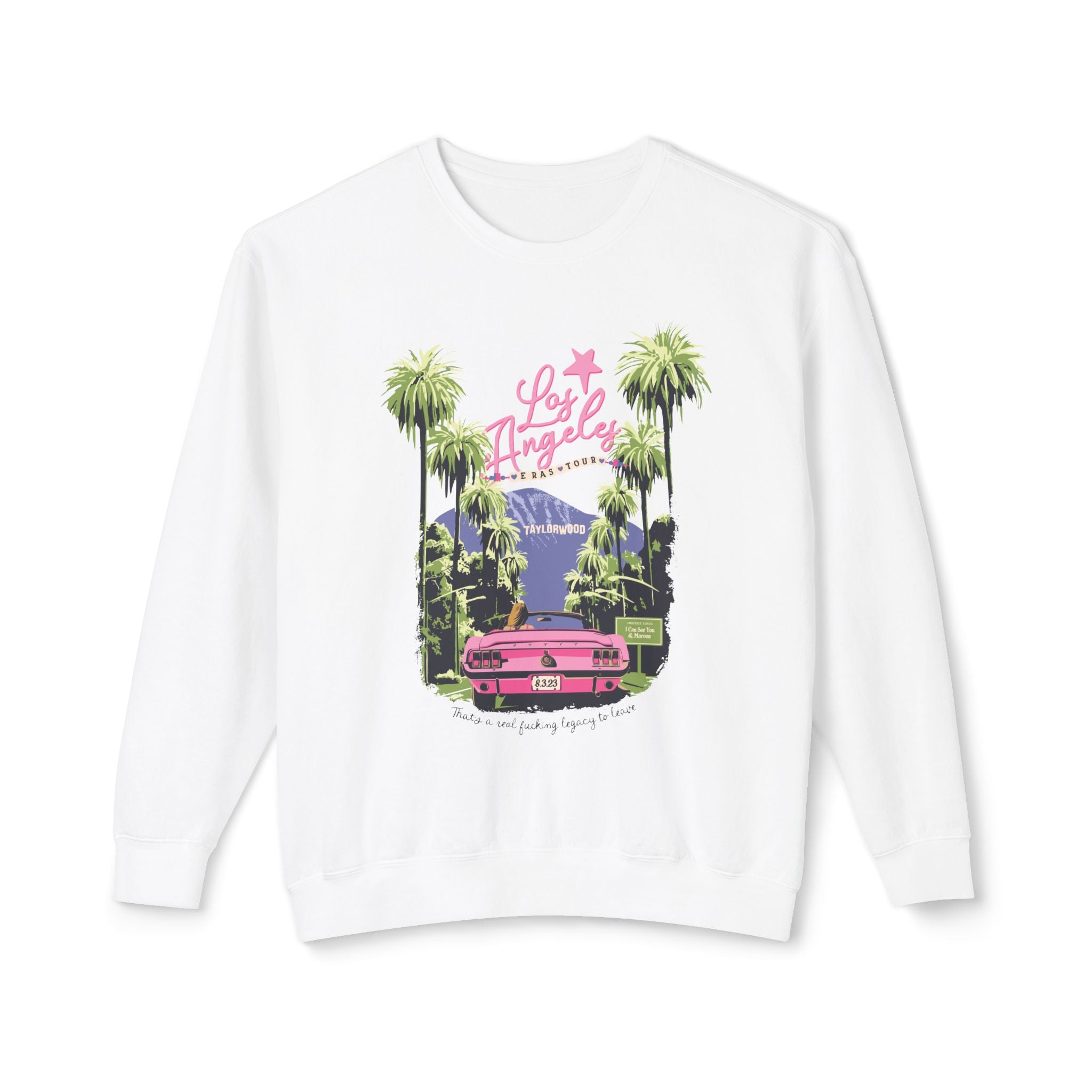 Los Angeles Eras Night One Taylorwood Lightweight Crewneck