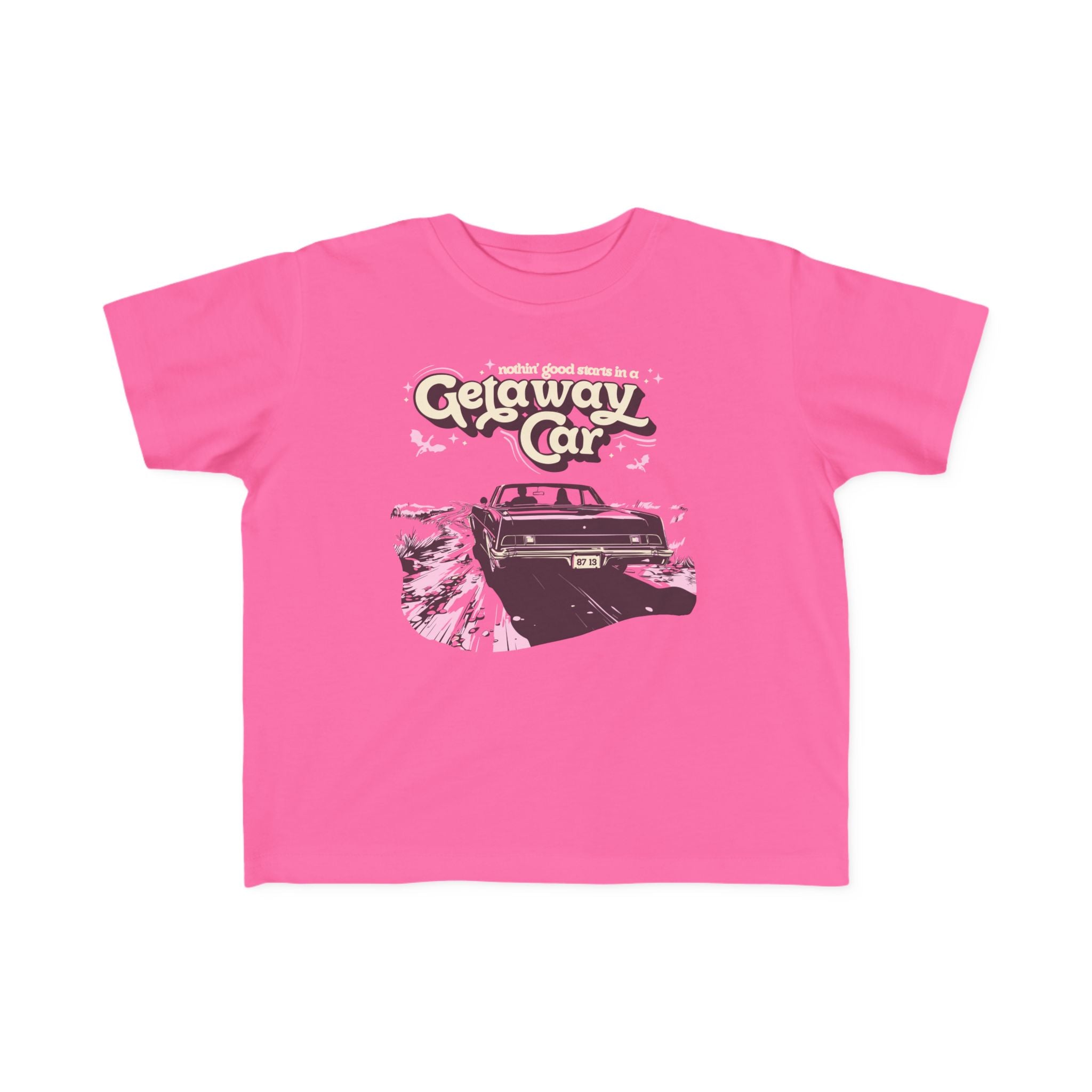 Toddler's Getaway Car Tee