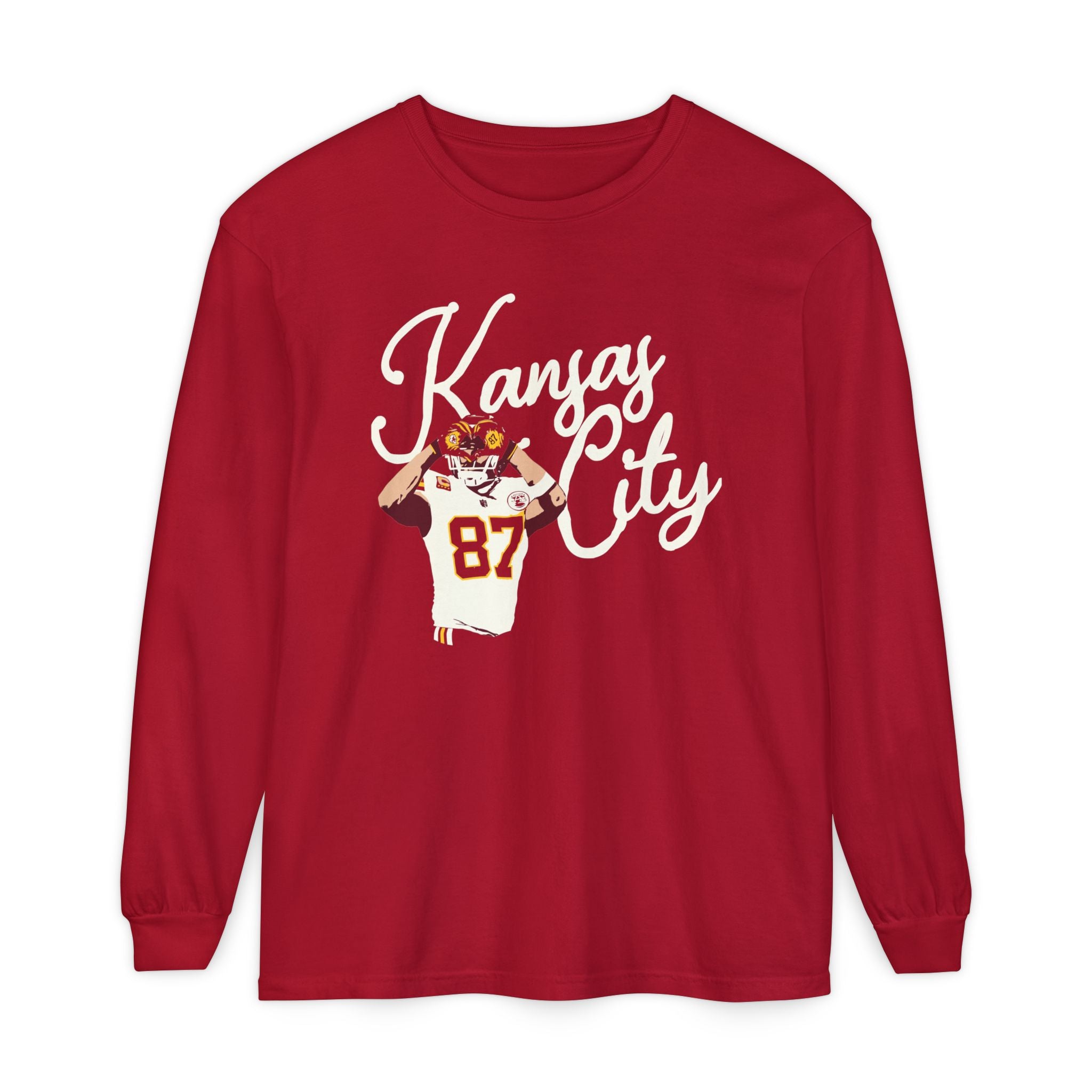 Kansas City Heart Hands Long Sleeve Tee