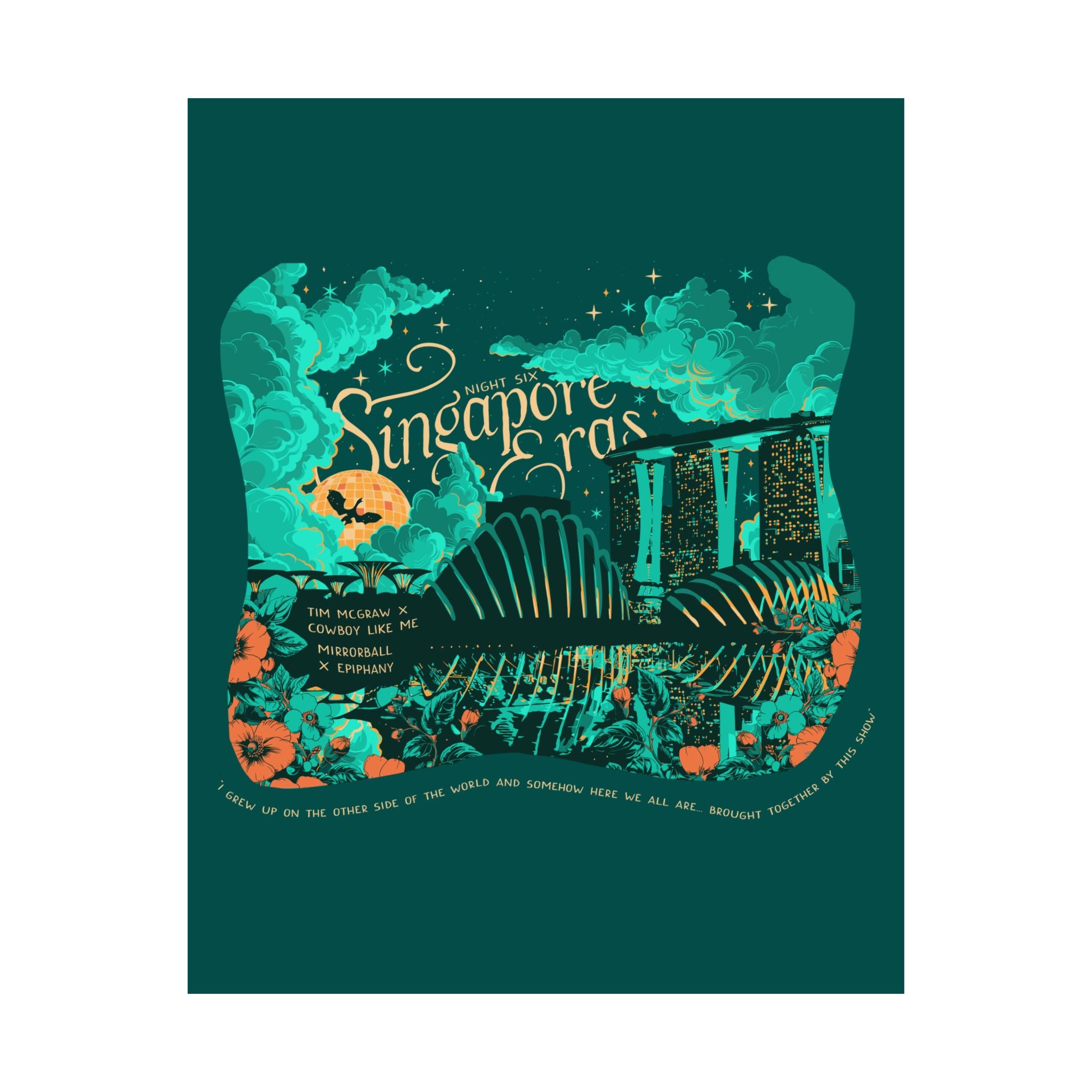 Night Six Singapore Eras Poster