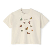 Where Flowers Grow Crop Top