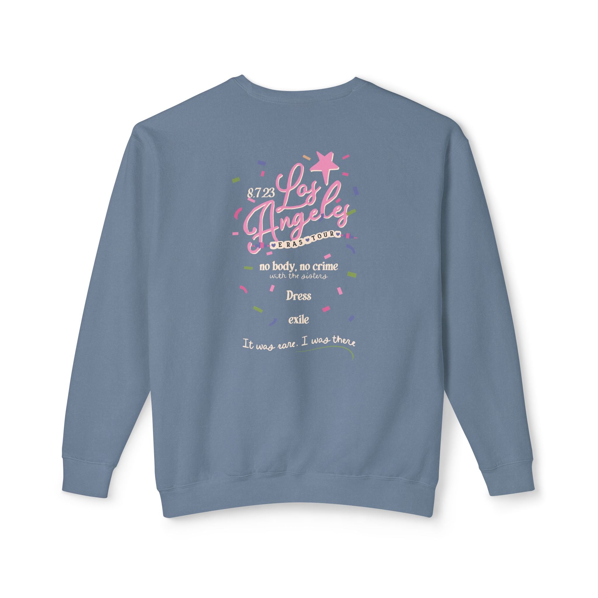 Los Angeles Eras Night Four Taylorwood Lightweight Crewneck