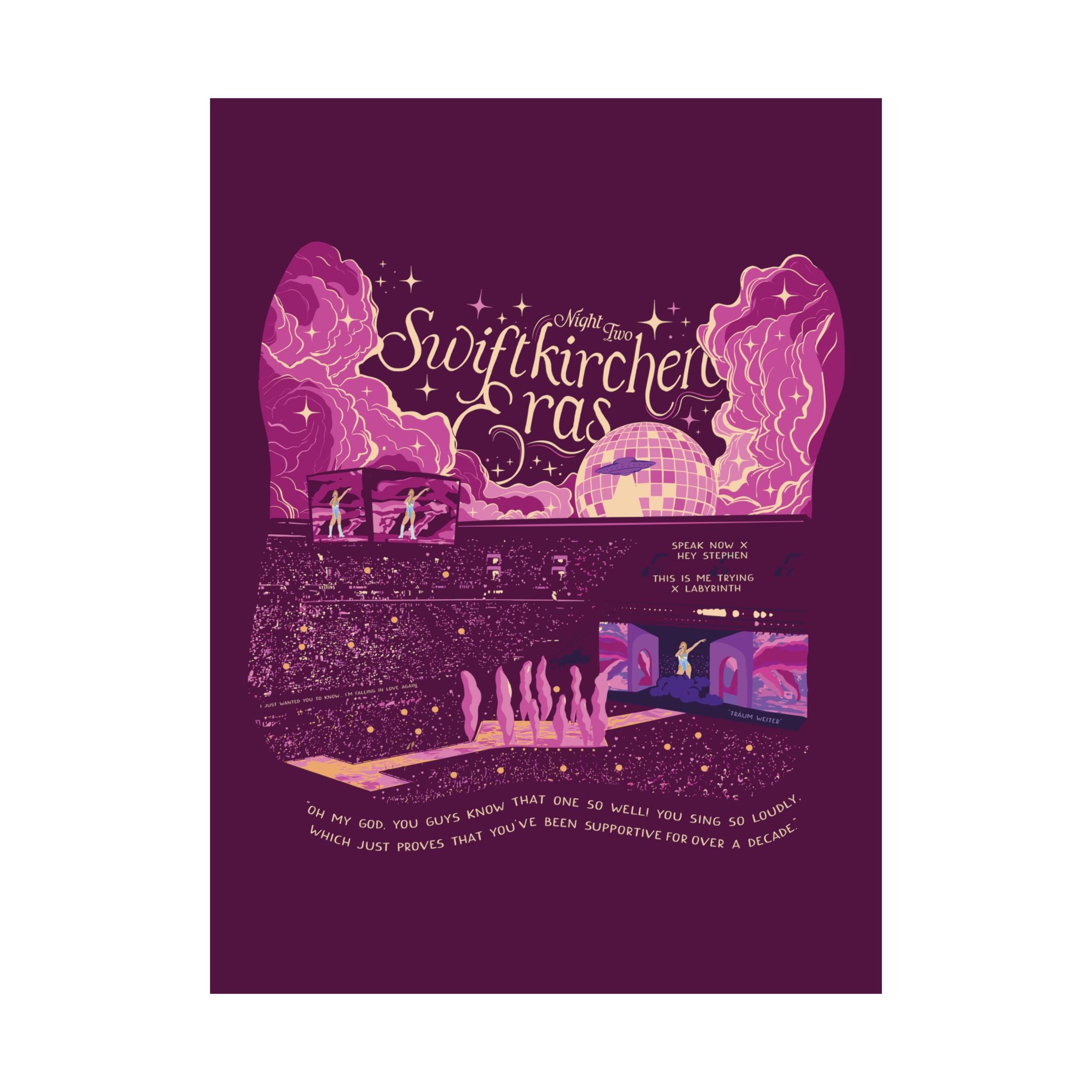 Berry Gelsenkirchen Eras Night Two Poster
