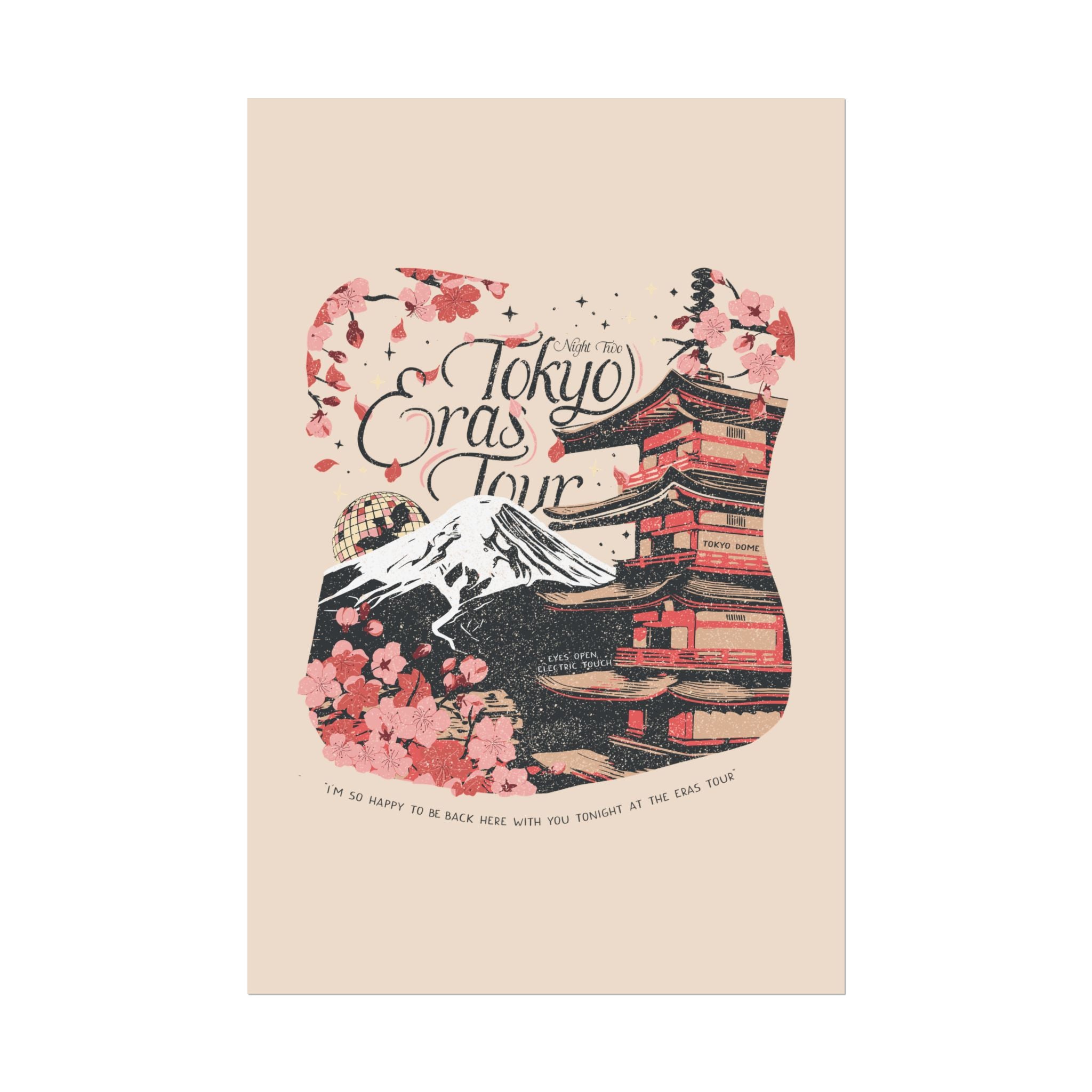 Ivory Night Two Tokyo Eras Poster