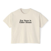Fox News Comfort Colors Crop Top