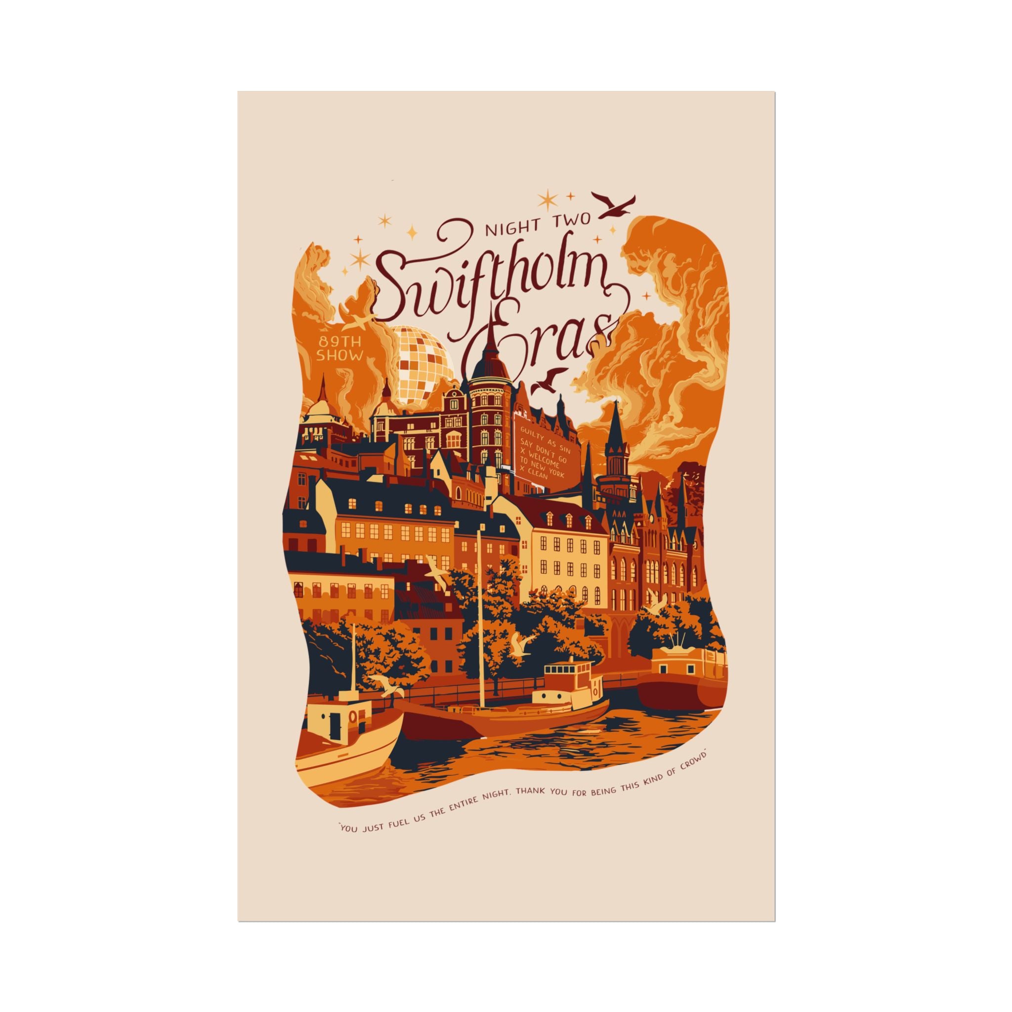 Ivory Night Two Swiftholm Eras Poster