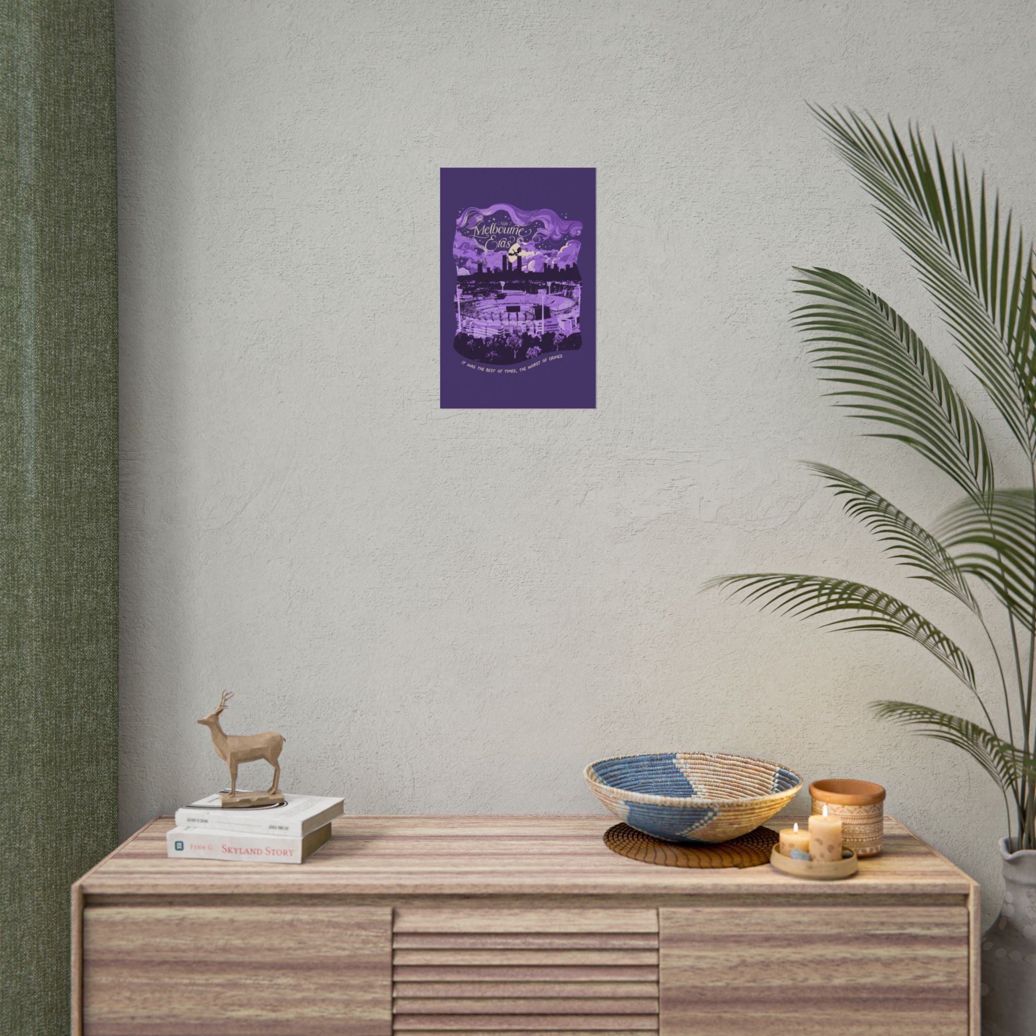 Purple Night Two Melbourne Eras Tour Poster