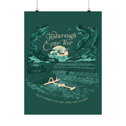 Emerald Night One Foxborough Eras Gillette Stadium Poster