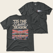 ’Tis the Damn Season Buffalo Tee in Graphite