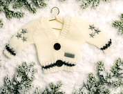 Knit Cardigan Ornaments