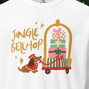 Jingle Bellhop Long Sleeve Tee print close-up