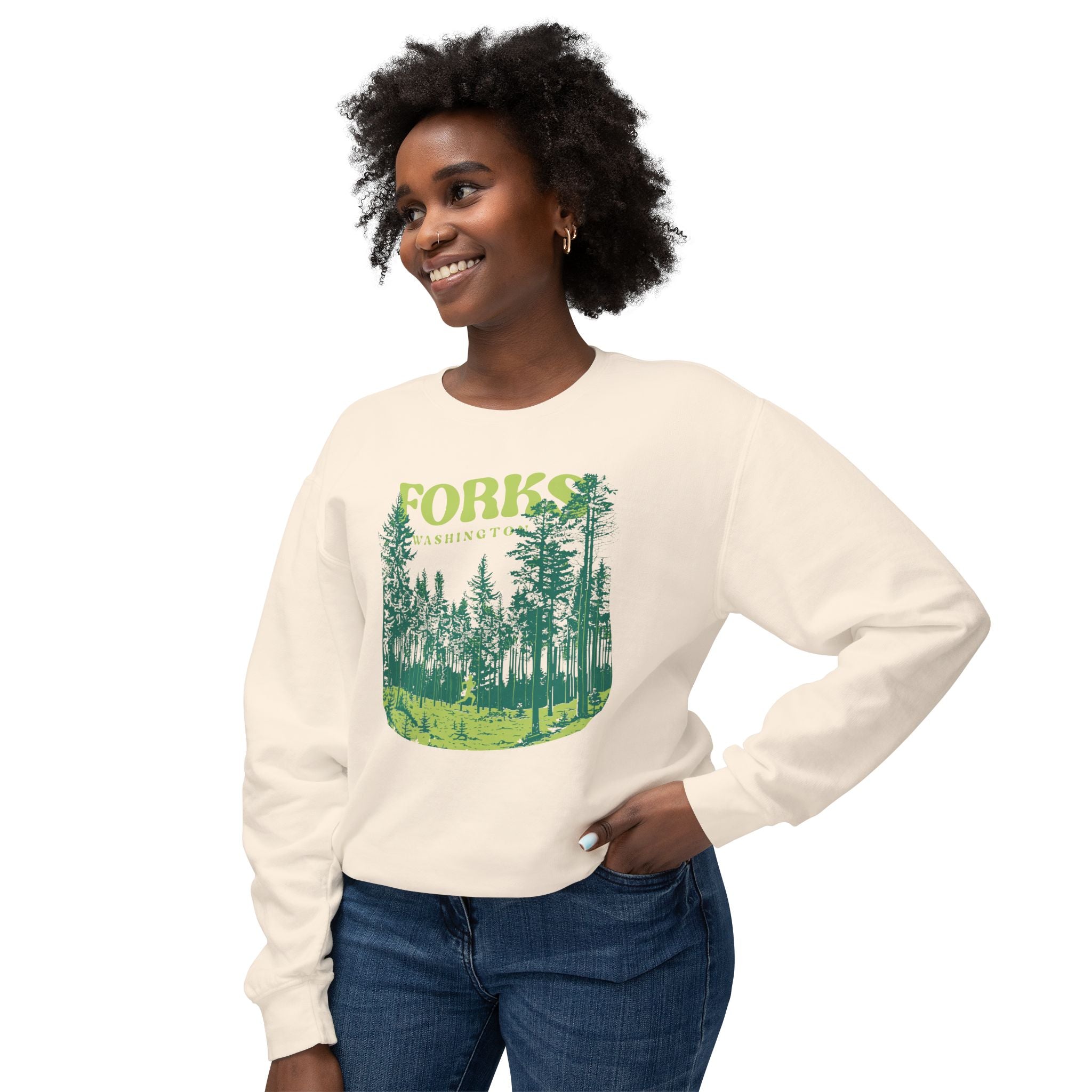 Forks Lightweight Crewneck