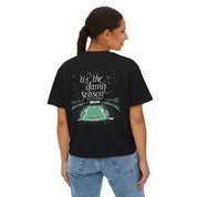 Bird Gang Philly Football Crop Top