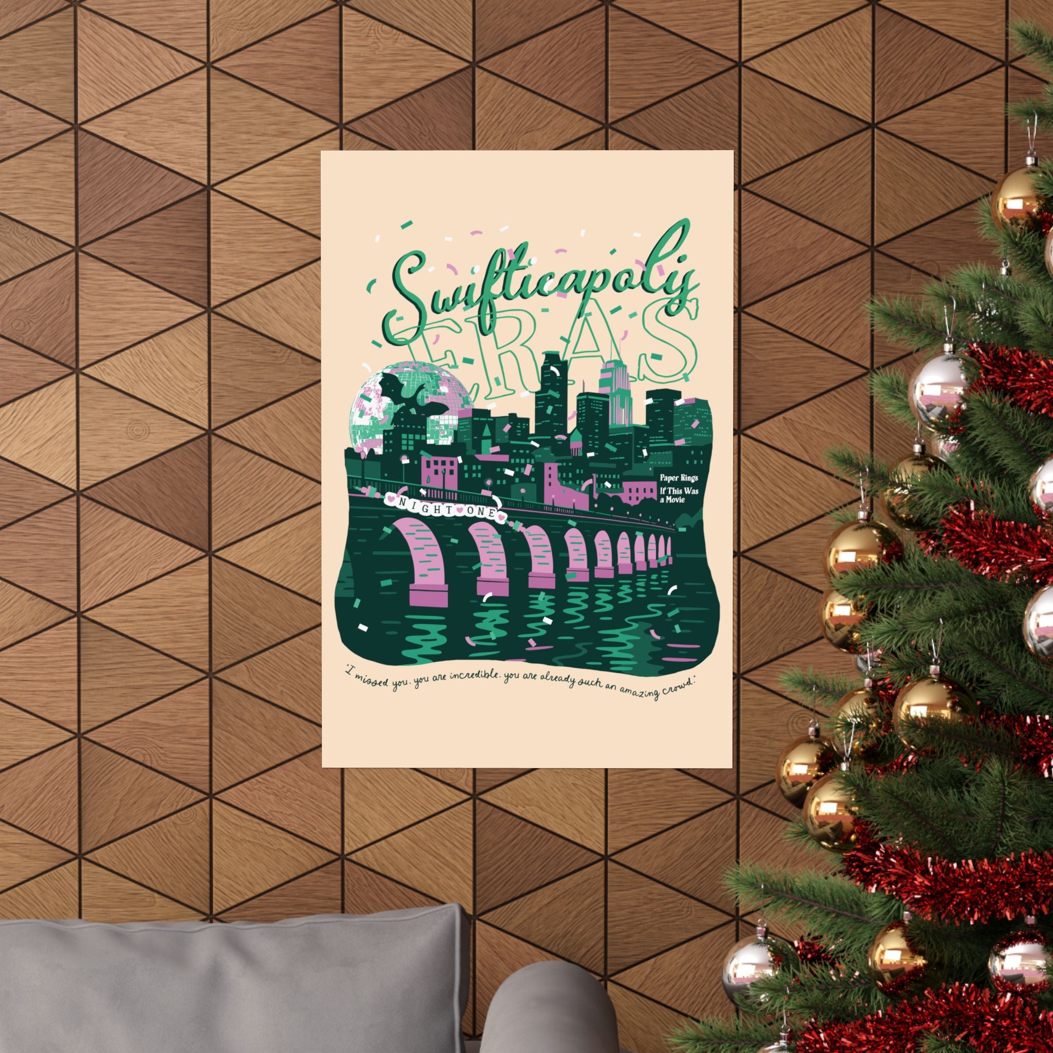 Ivory Minneapolis Eras Night One Poster