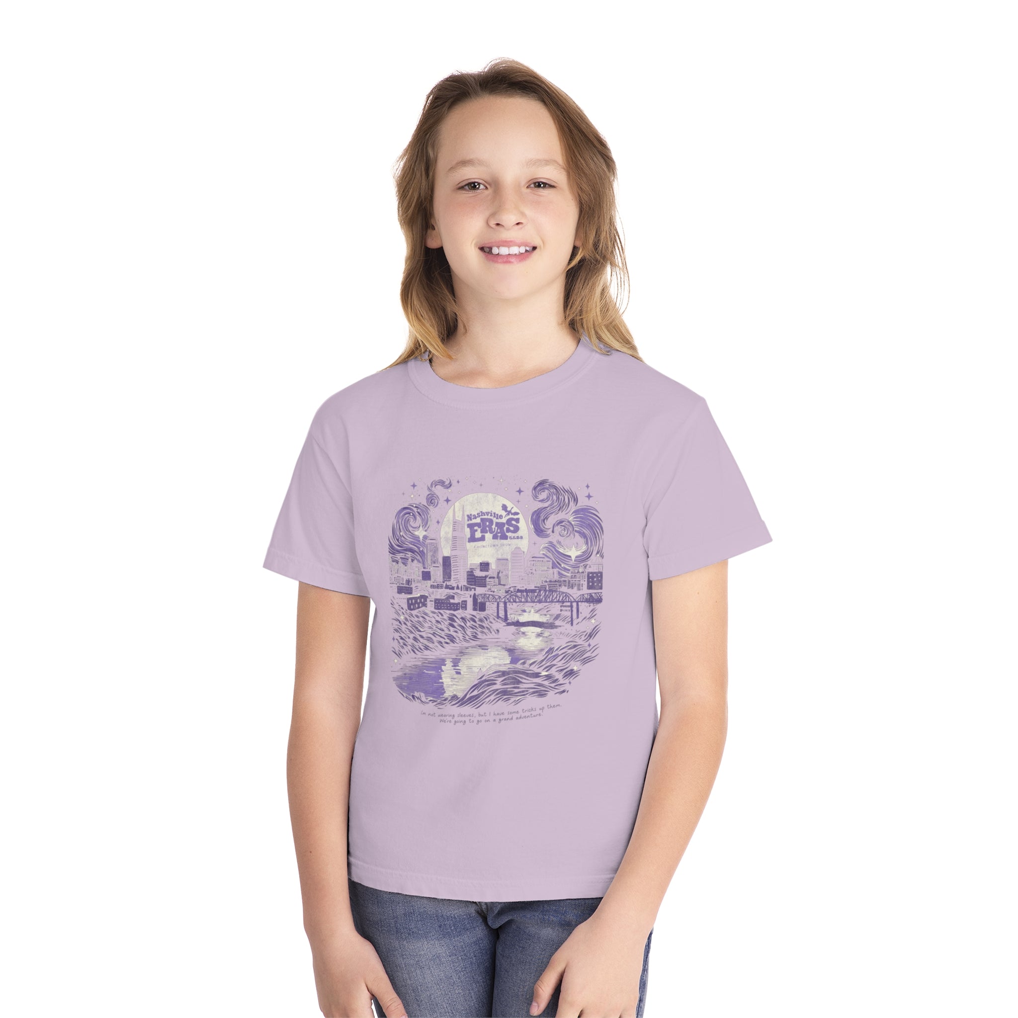 Nashville Eras Tour Night One Skyline Kid's Tee