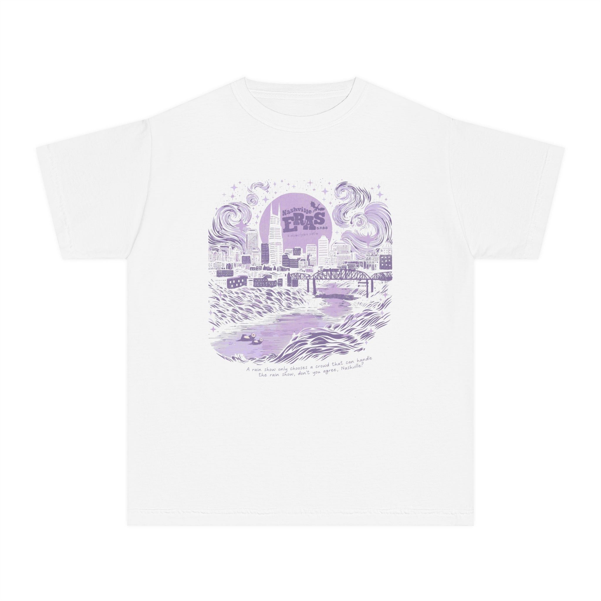 Night Three Nashville Eras Tour Skyline Kid's Tee