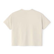 Sunflower Fields Forever Comfort Colors Crop Top