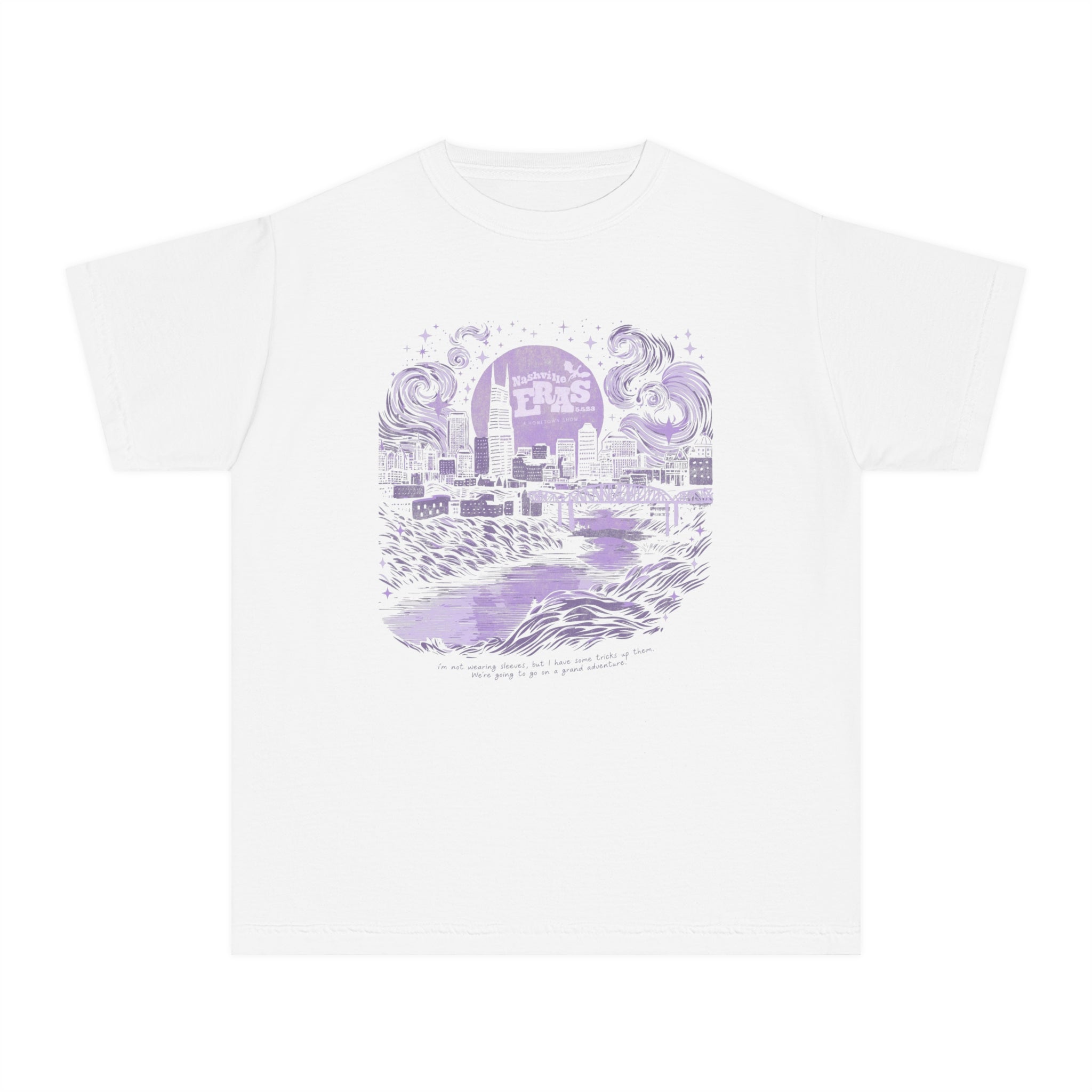 Nashville Eras Tour Night One Skyline Kid's Tee