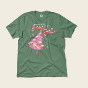 Life of a Snow Girl Tee in Light Green
