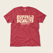 Buffalo Sundays Tee in Red