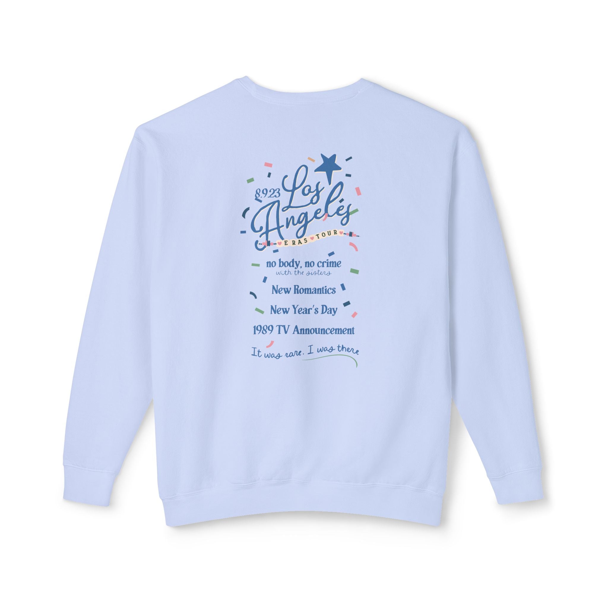 Los Angeles Eras Night Six Taylorwood Lightweight Crewneck