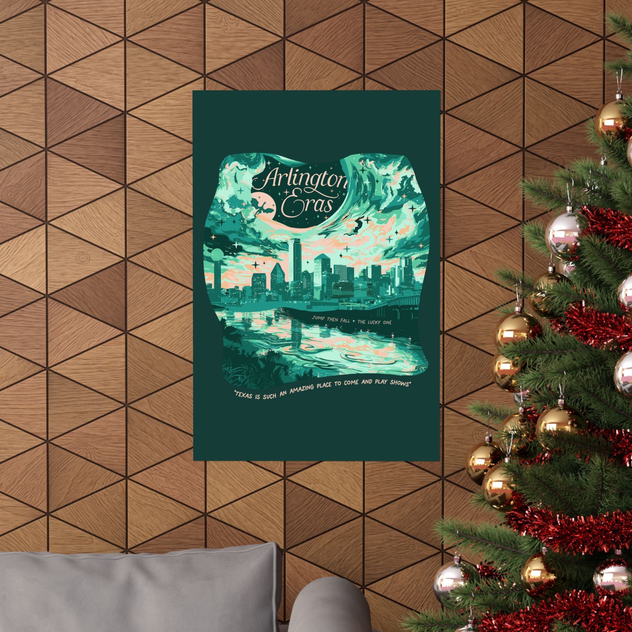 Emerald Night Three Arlington Eras Poster