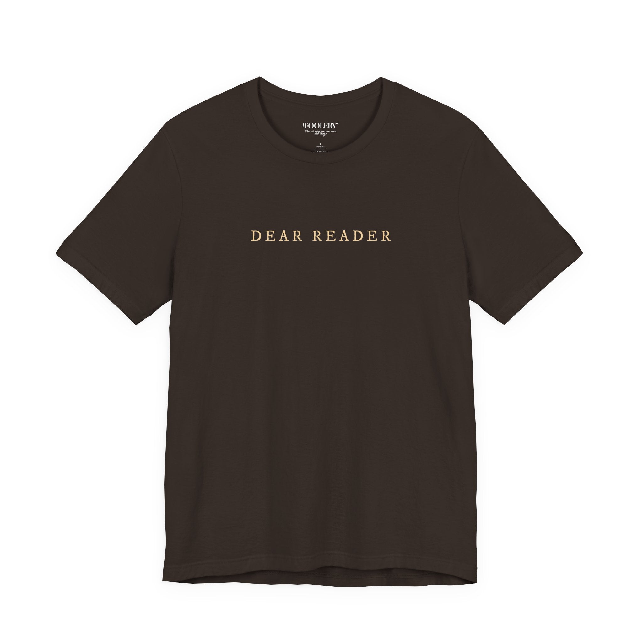 Dear Reader Bella Canvas Soft Tee