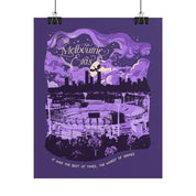 Purple Night Two Melbourne Eras Tour Poster