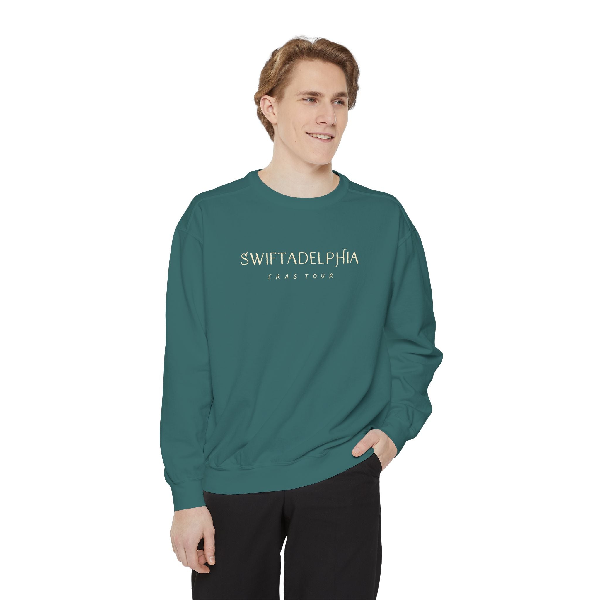 Night Two Swiftadelphia Skyline Eras Tour Crewneck
