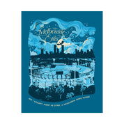 Blue Night One Melbourne Eras Tour Poster
