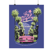 Los Angeles Eras Night Five Taylorwood Poster