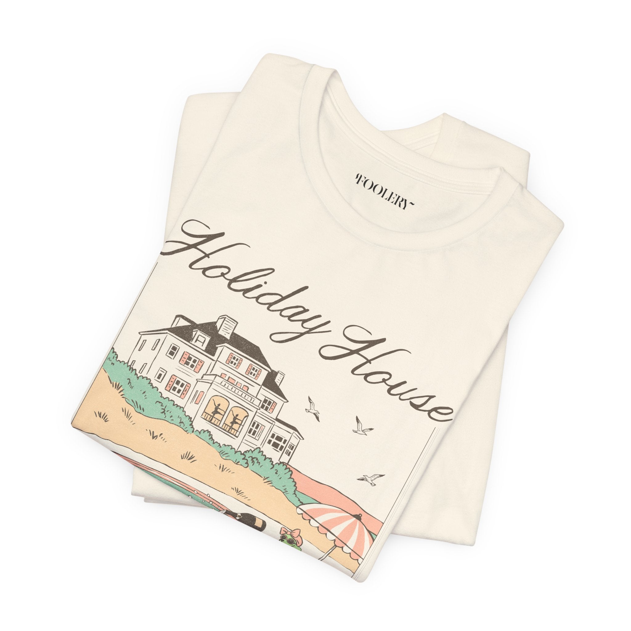 Holiday House Pool Club Bella Canvas Soft Tee