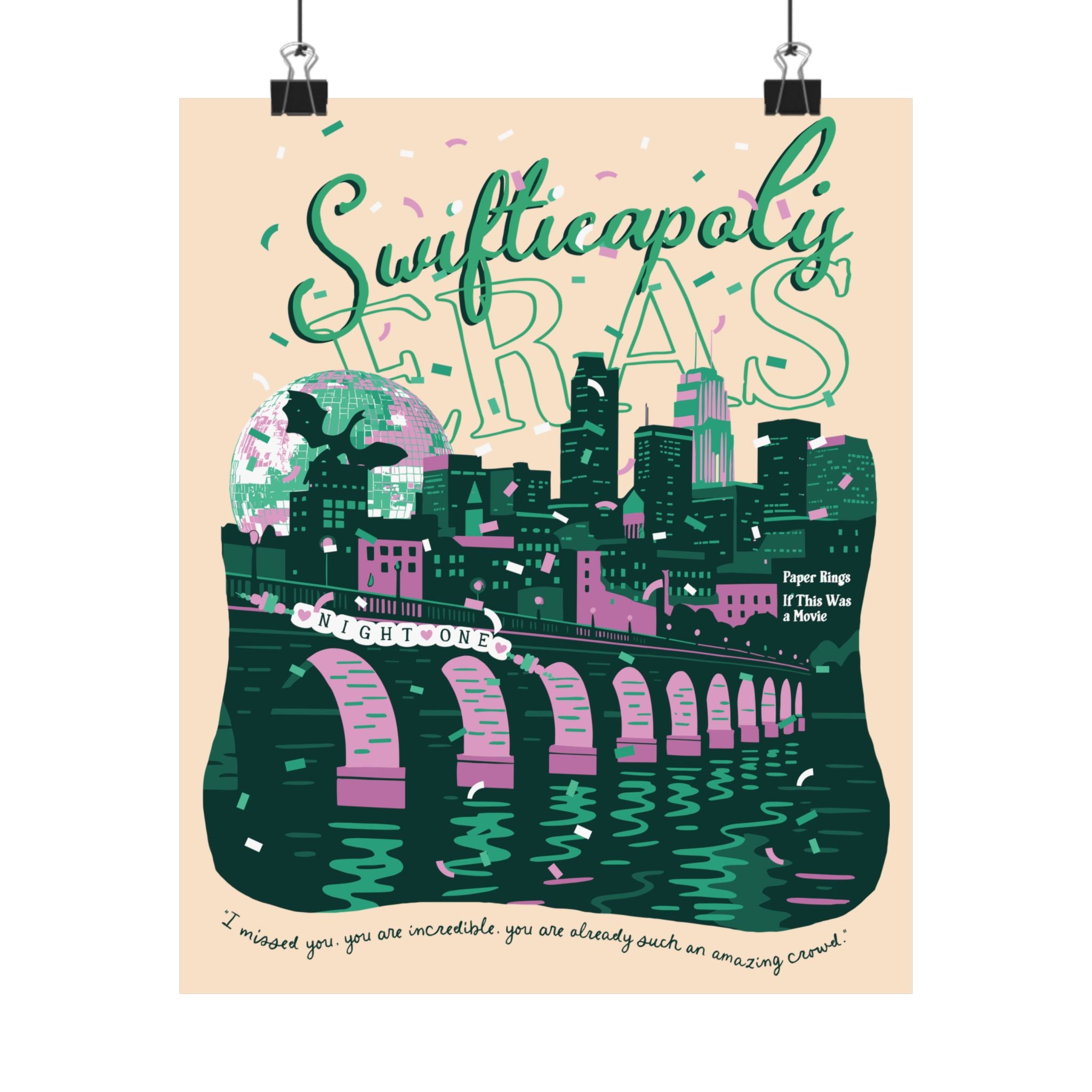 Ivory Minneapolis Eras Night One Poster