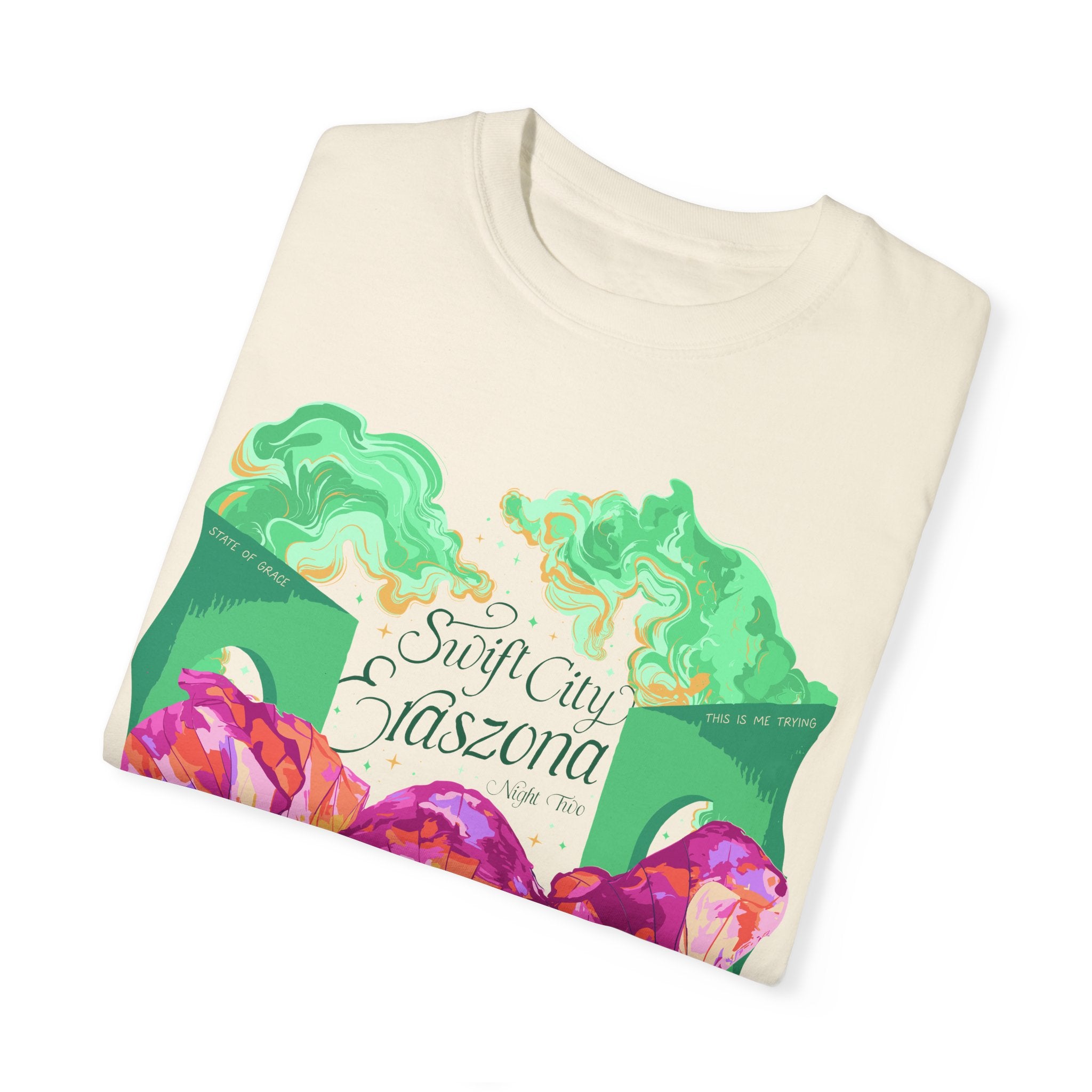 Night Two Glendale, Eraszona Eras Tee