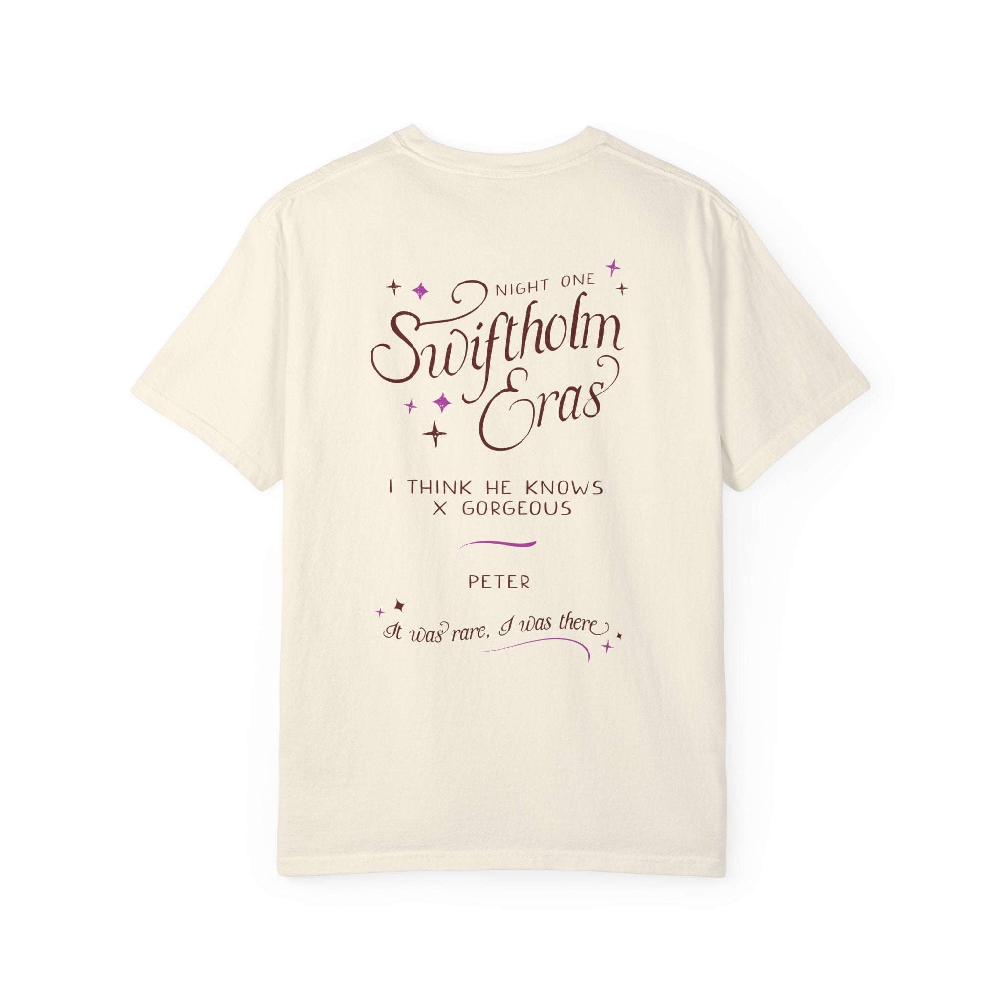 Night One Swiftholm Eras Tour Tee