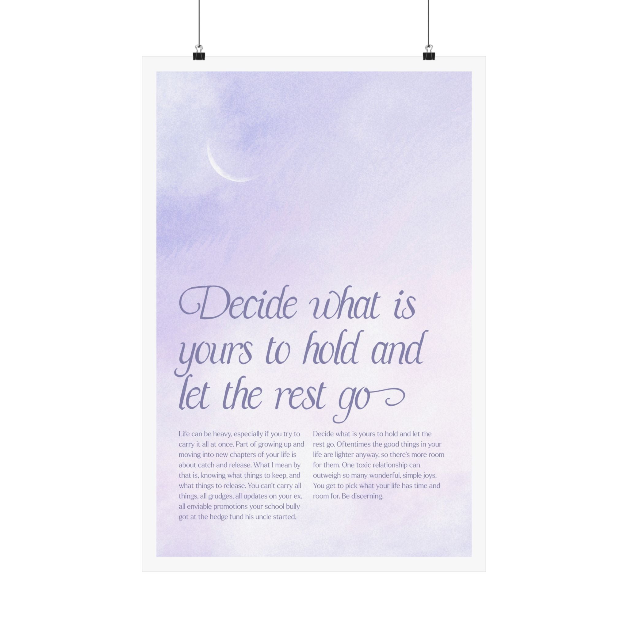 Let The Rest Go Poster